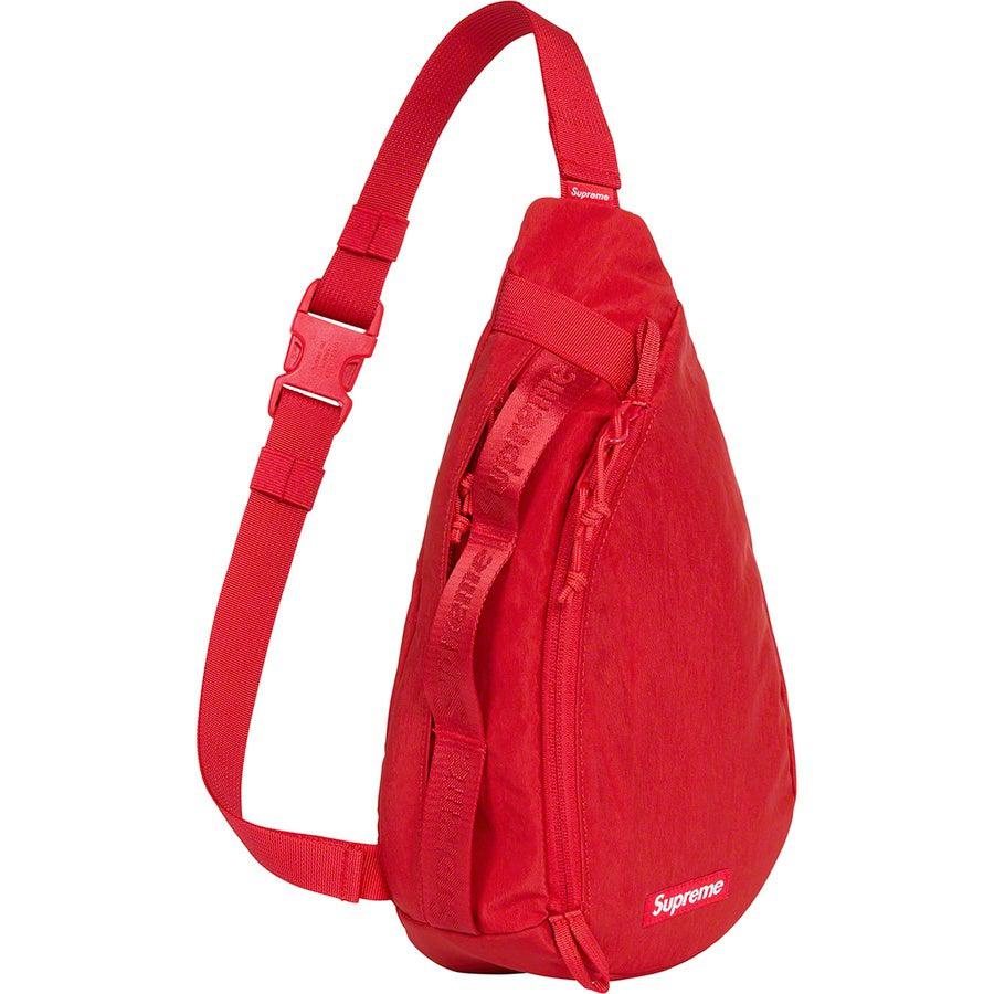 red supreme handbag