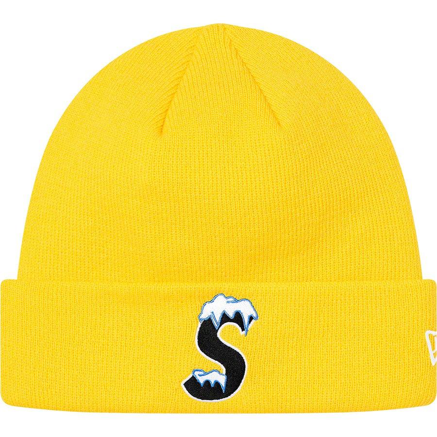 supreme beanie s logo