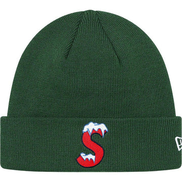 Supreme New Era S Logo Beanie Green - N/A – Izicop