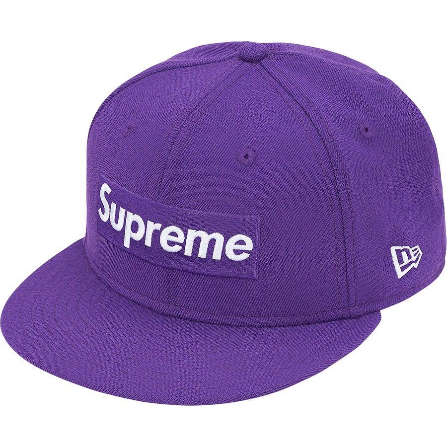 Supreme World Famous Box Logo New Era® (Purple) - Waves Never Die