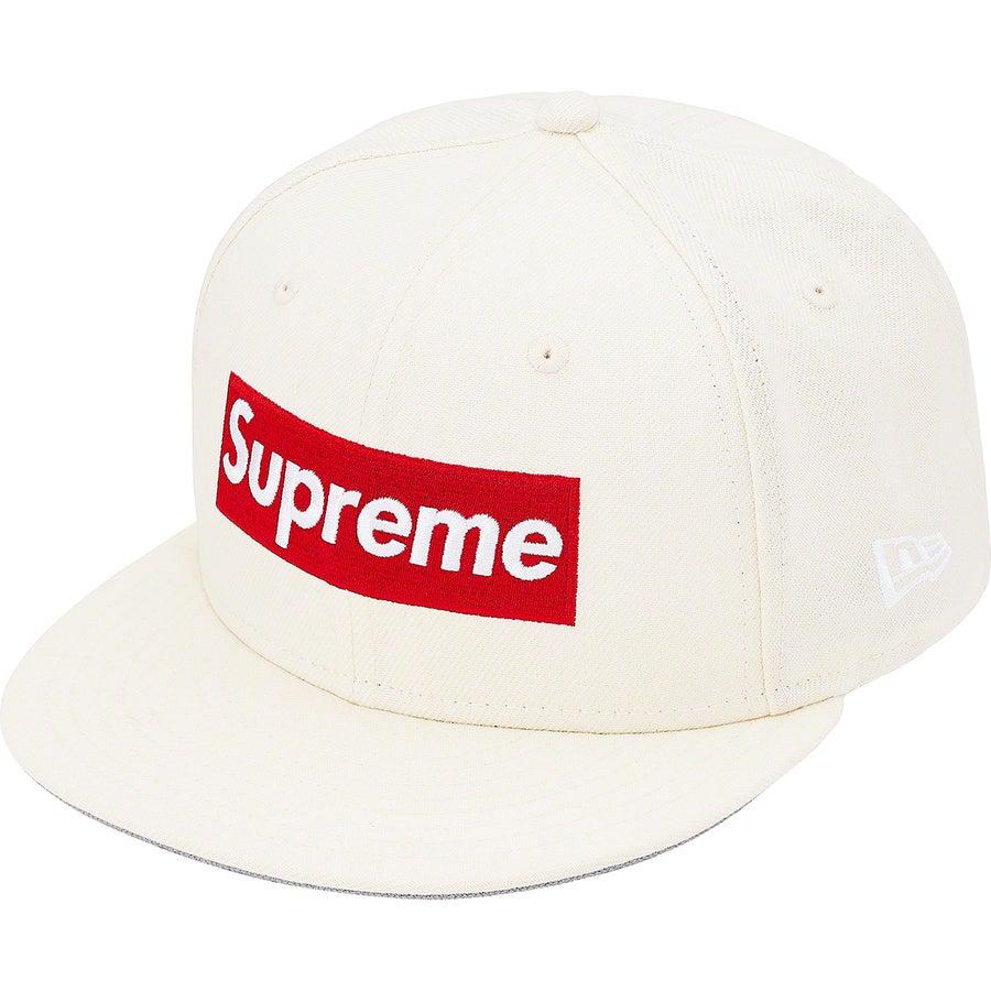 supreme white and red hat