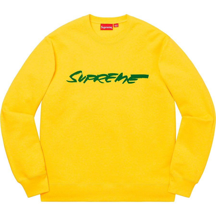 yellow supreme crewneck