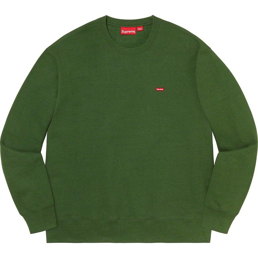 Buy Supreme Small Box Crewneck (Pale Royal) Online - Waves Never Die