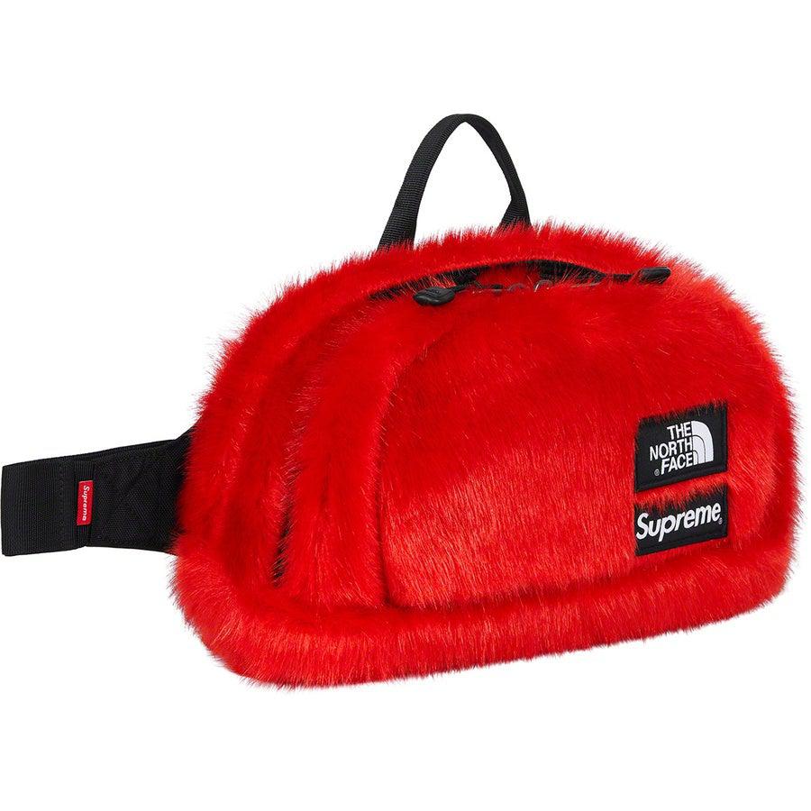 Buy Supreme®/The North Face® Faux Fur Backpack (Red) Online - Waves Au