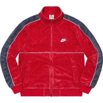 Buy Supreme®/Nike® Velour Track Jacket (Red) Online - Waves