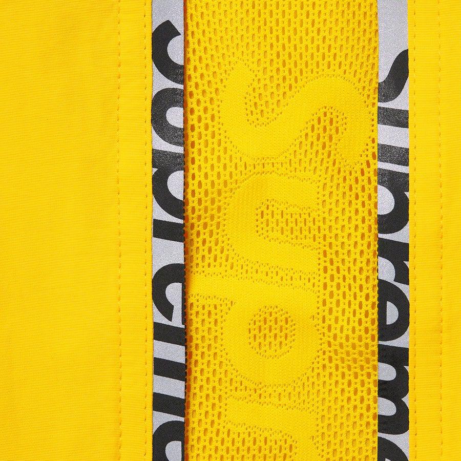 Supreme Reflective Zip Track Pant (Yellow) - Waves Never Die