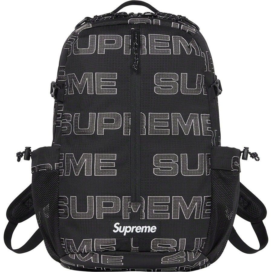 supreme backpack stock x