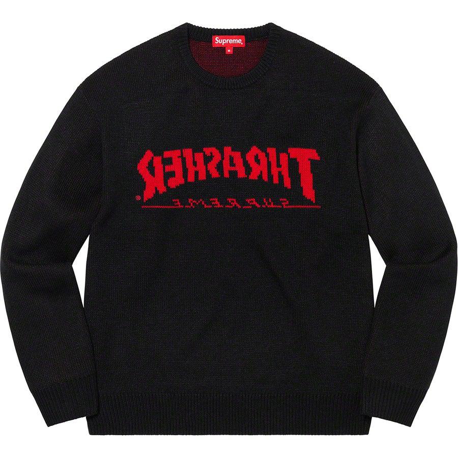 black sweater supreme