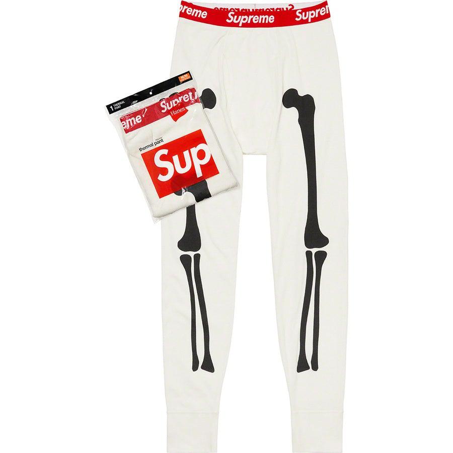 HANES X SUPREME THERMAL PANT (1 PACK) RED LOGOS FW20 - RvceShops