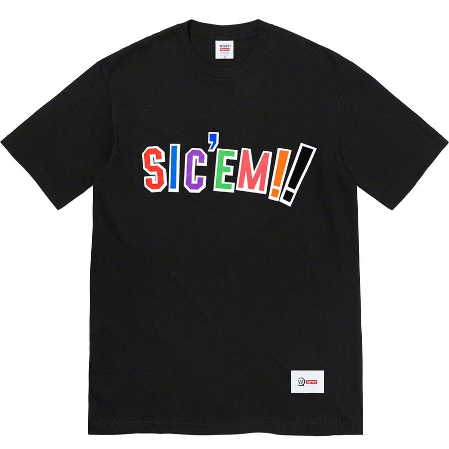 Supreme® × WTAPS® Sic'em! Tee Black XXL | kensysgas.com