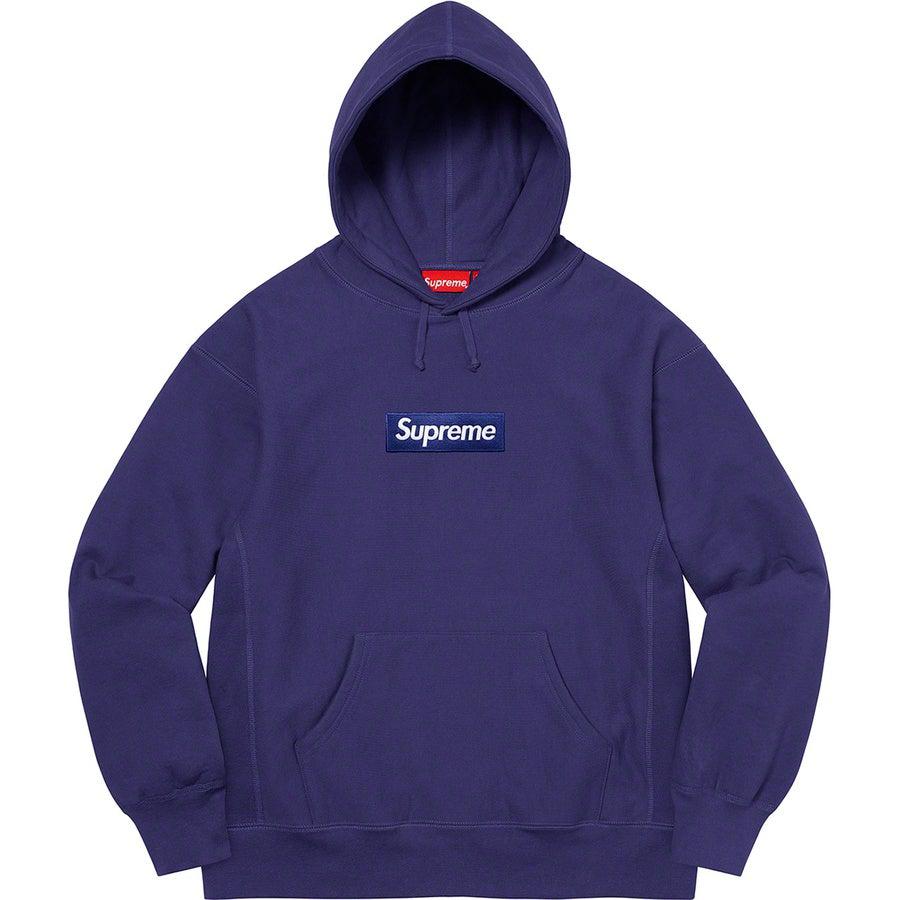 Buy Supreme S Logo Hooded Sweatshirt (Blue) Online - Waves Never Die