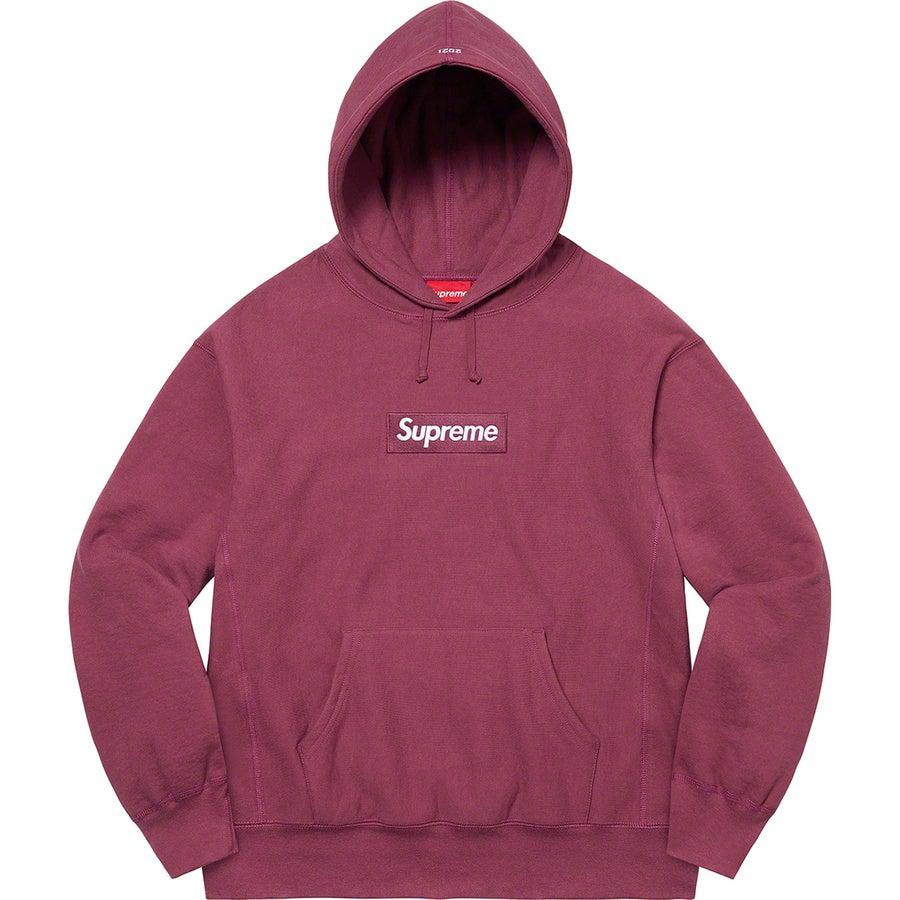 Buy Supreme Box Logo Hooded Sweatshirt (Brown) Online - Waves