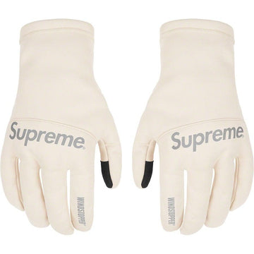 Buy Supreme WINDSTOPPER® Gloves (Stone) Online - Waves