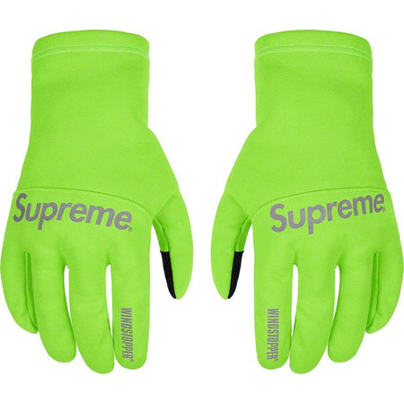 高級品市場 Supreme WINDSTOPPER® Gloves M/L 緑 手袋 - dovery2y.org