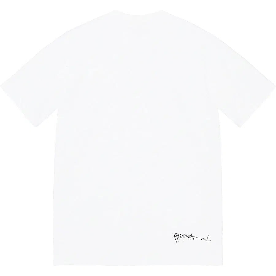 Supreme Ralph Steadman Box Logo Tee (White) - Waves Never Die