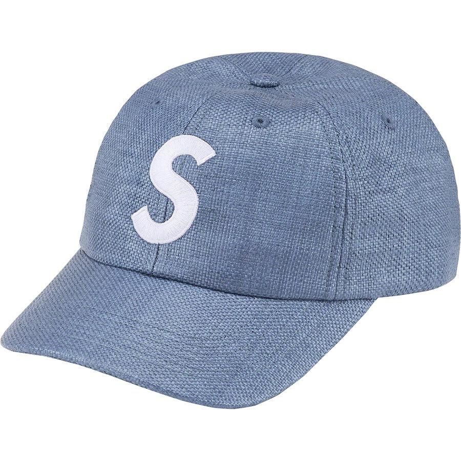 supreme s logo 6 panel cap