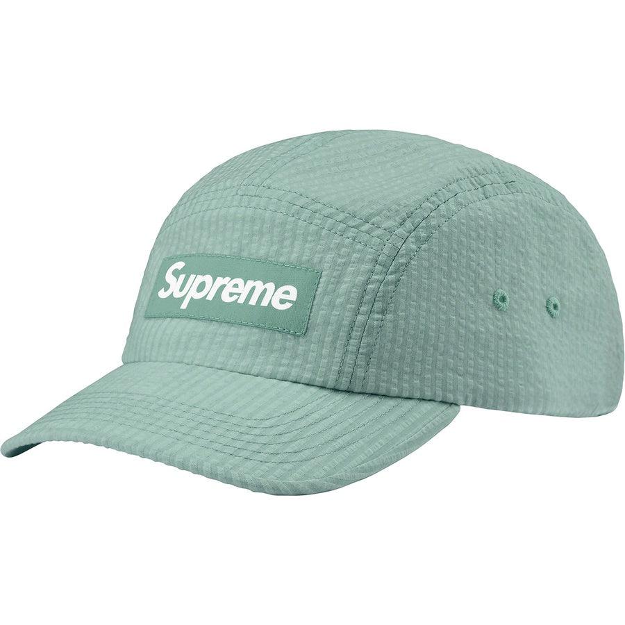 supreme seersucker camp cap