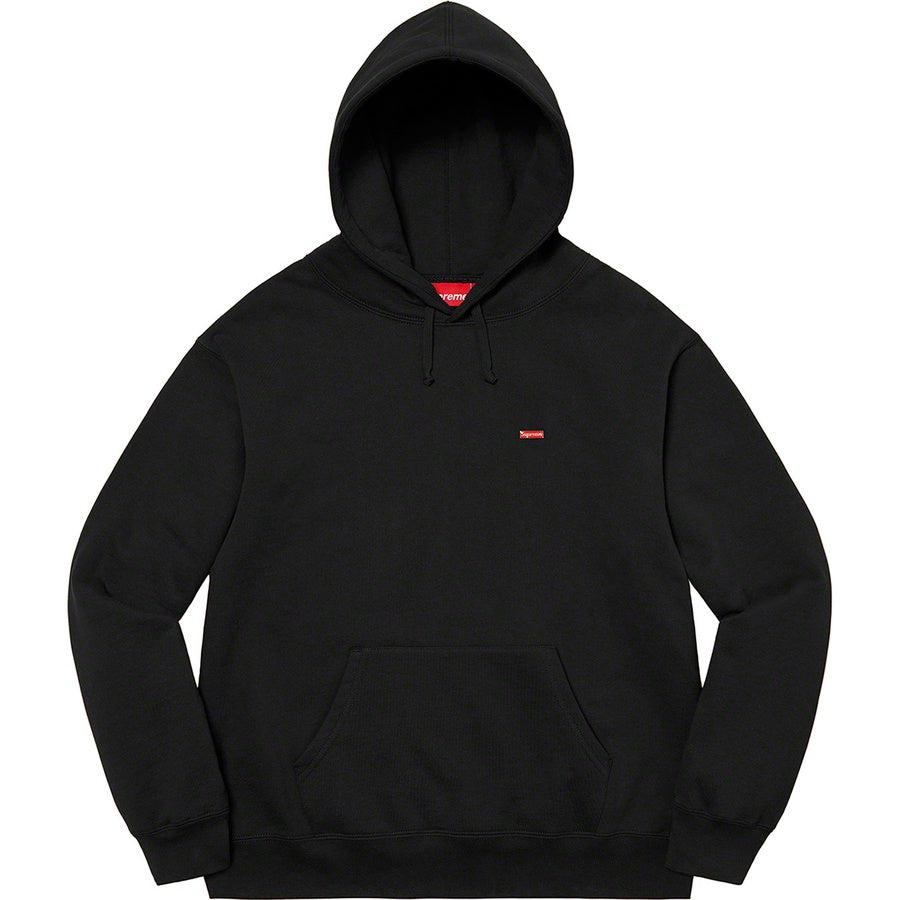 Buy Supreme Enamel Small Box Hooded Sweatshirt (Grey) Online