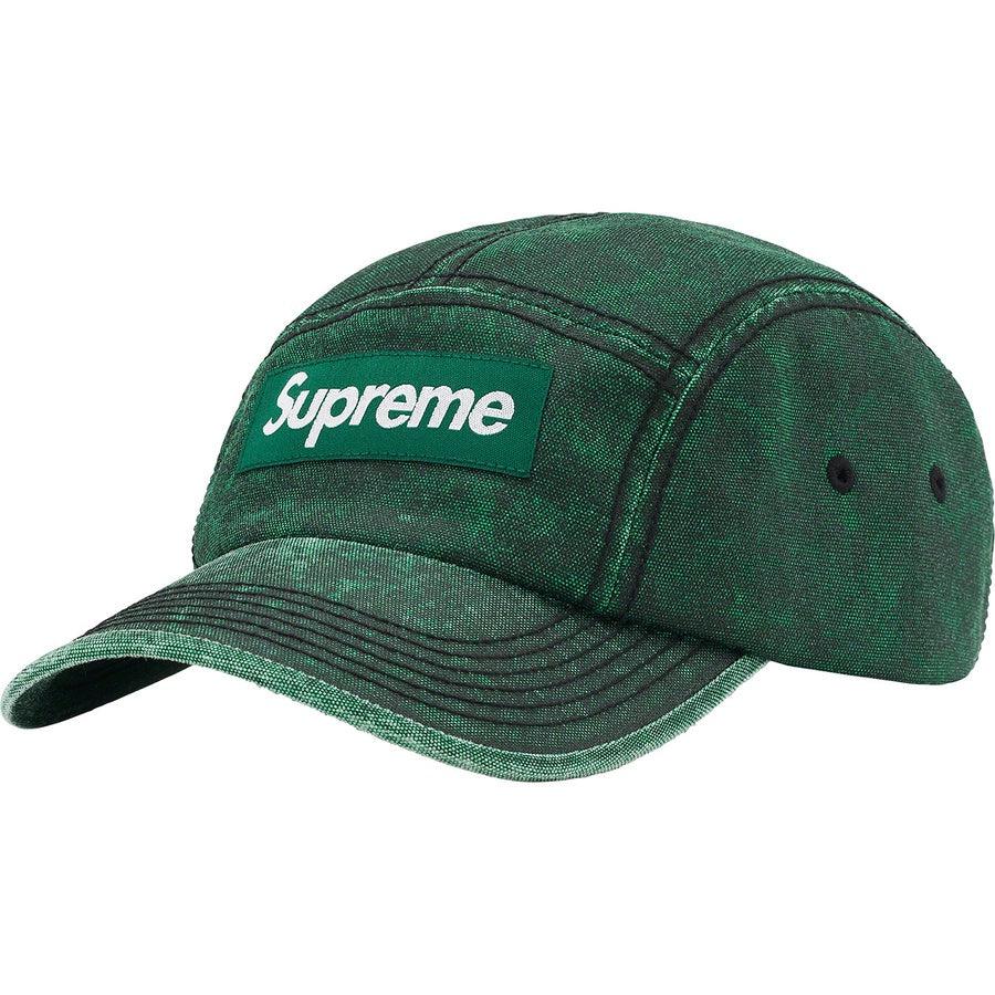 Buy Supreme Embossed Denim Camp Cap (Brown Dip Dye) Online - Waves