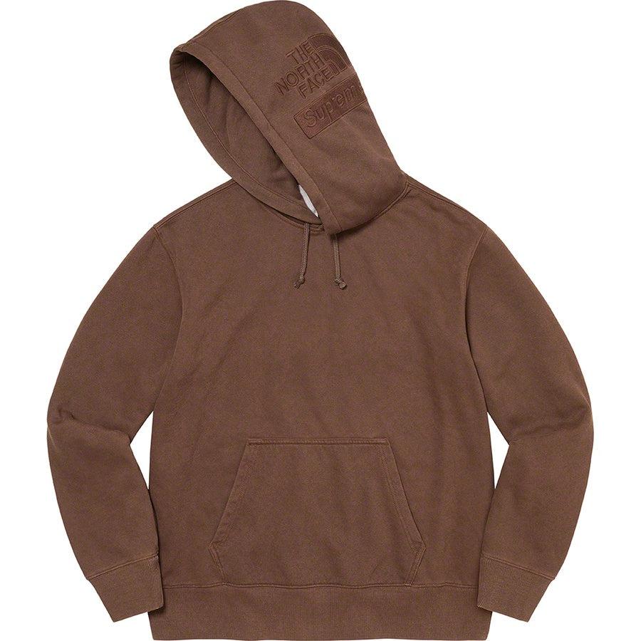 Supreme®/The North Face® Pigment Printed Hoodie (Brown) - Waves