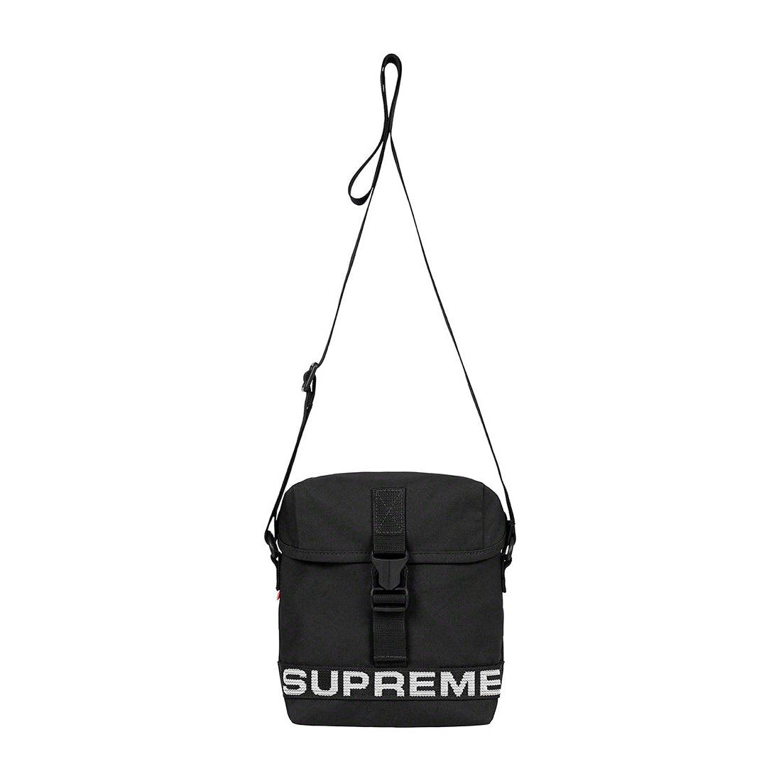 Supreme Fat Tip Jacquard Denim Backpack BlueSupreme Fat Tip