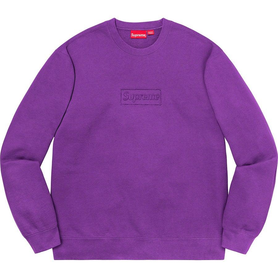 スウェット Supreme - Supreme CUTOUT LOGO CREWNECK Sの通販 by