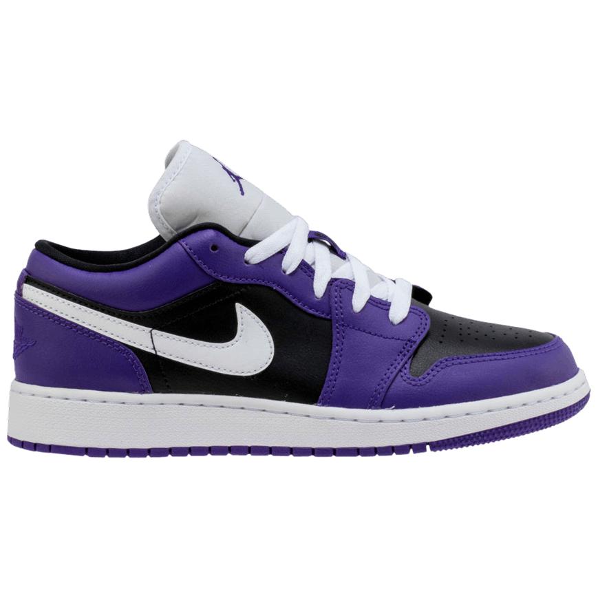 Buy Nike Air Jordan 1 Low Gs Black Court Purple Pay Later Humm