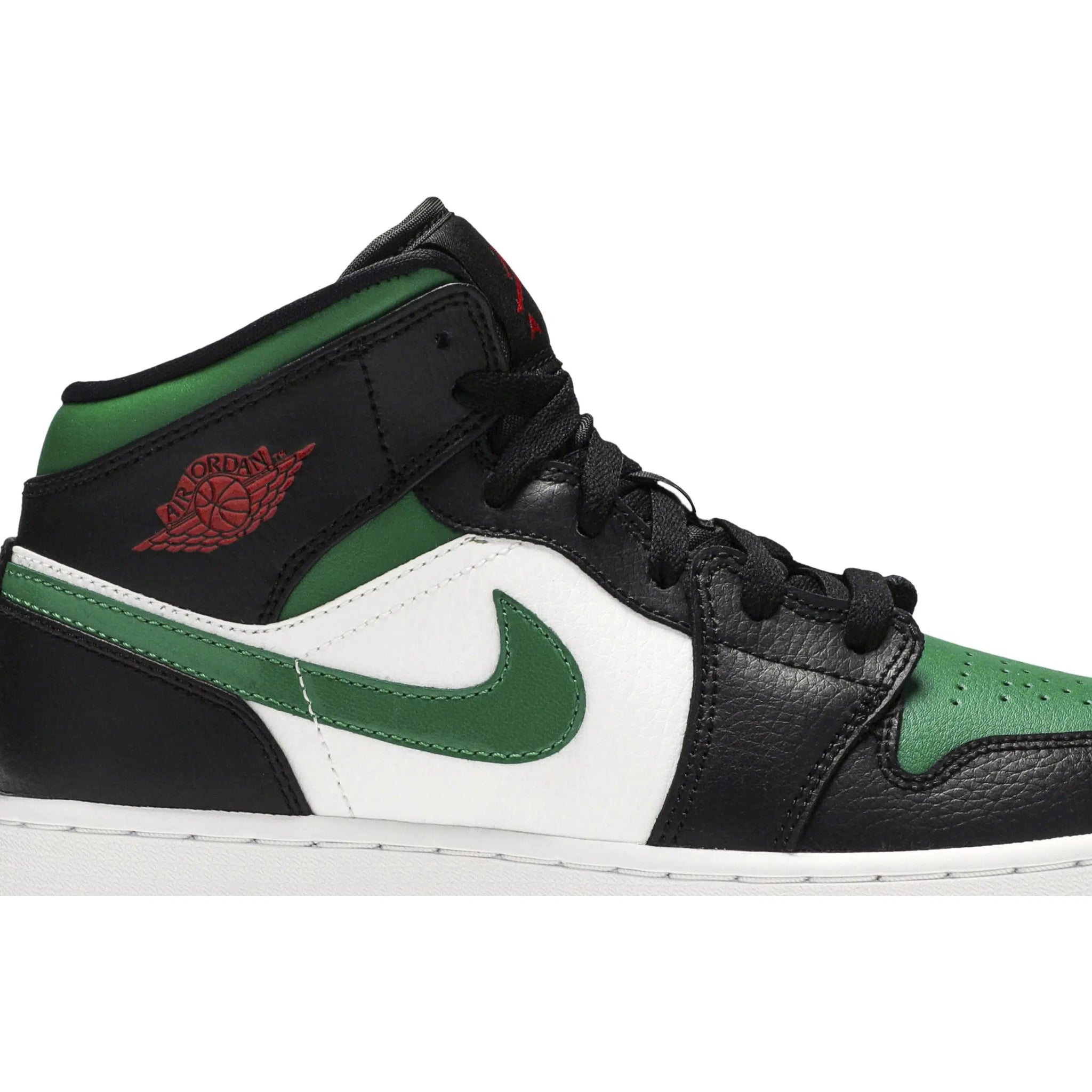 black and pine green jordan 1