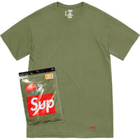 Buy Supreme®/Hanes® Bandana Tagless Tees (2 Pack) Black Online