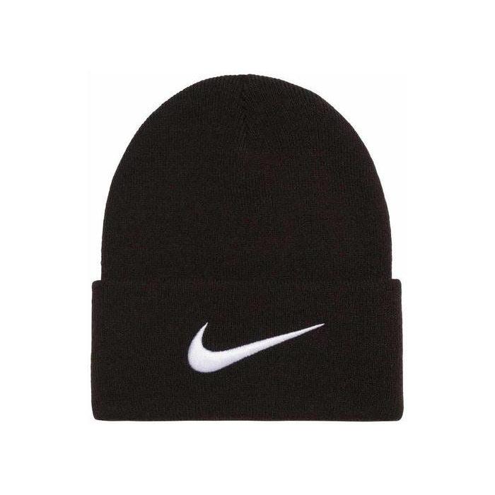 nike stussy white beanie