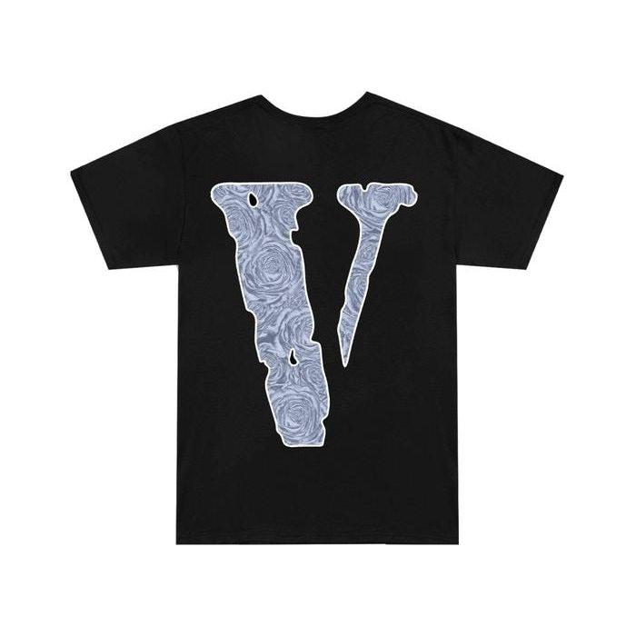 Pop Smoke x Vlone The Woo T-Shirt Black - Waves Never Die