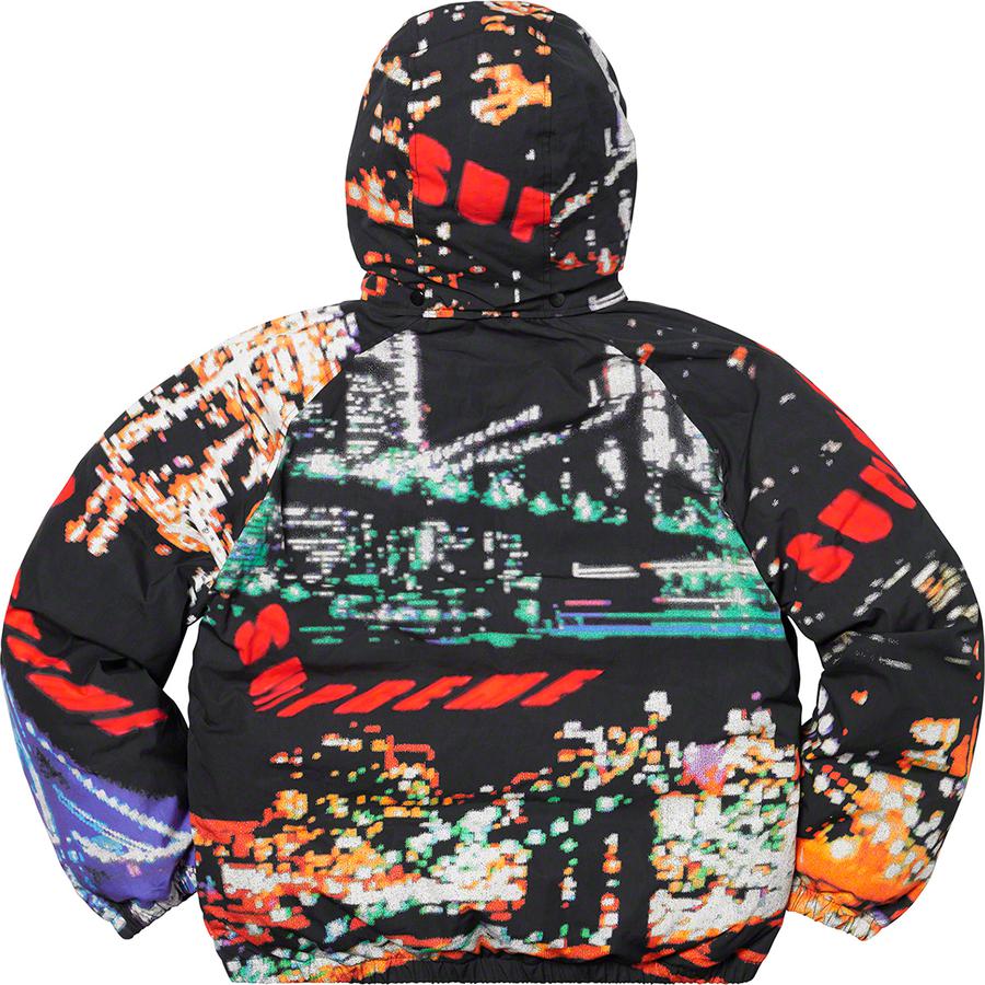 Supreme City Lights Puffy Jacket - Waves Never Die