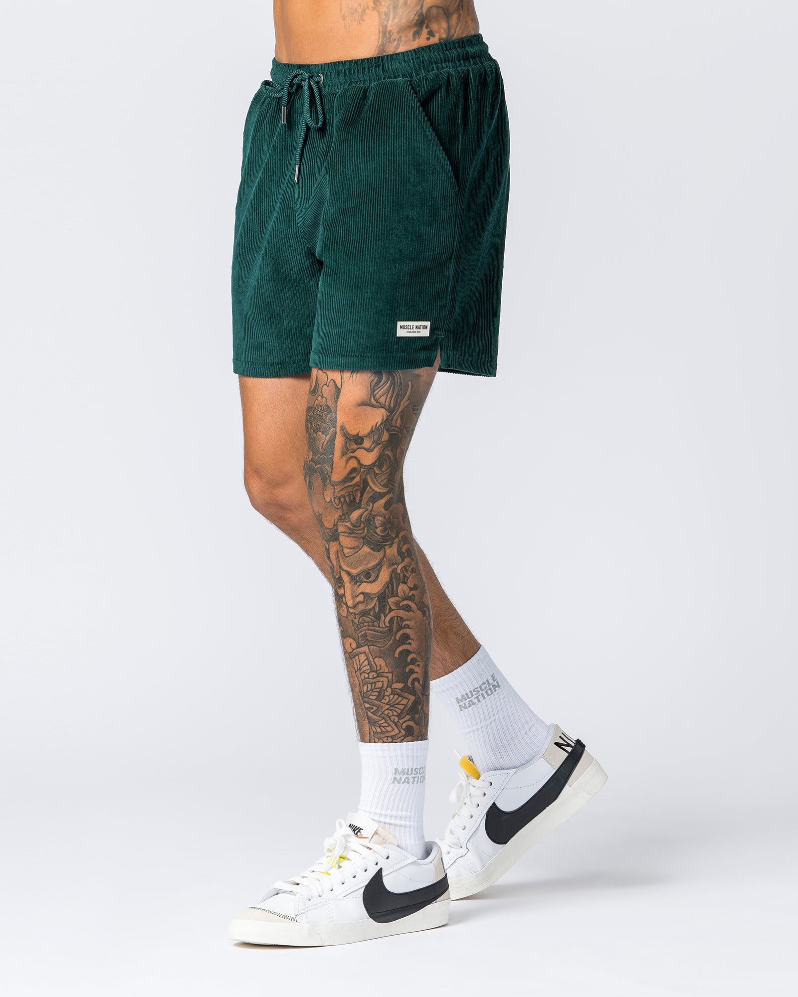 Daily Corduroy Shorts - Sporting Green