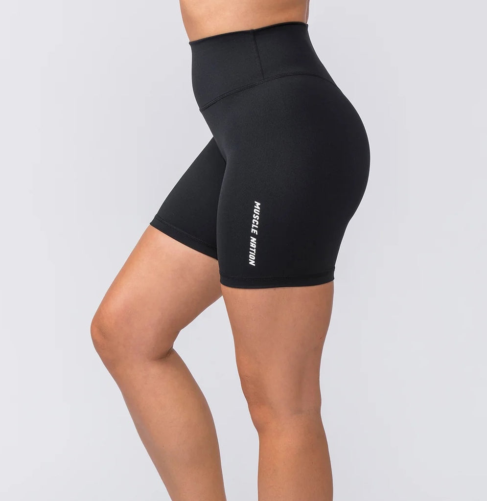 Replay Signature Bike Shorts - Black