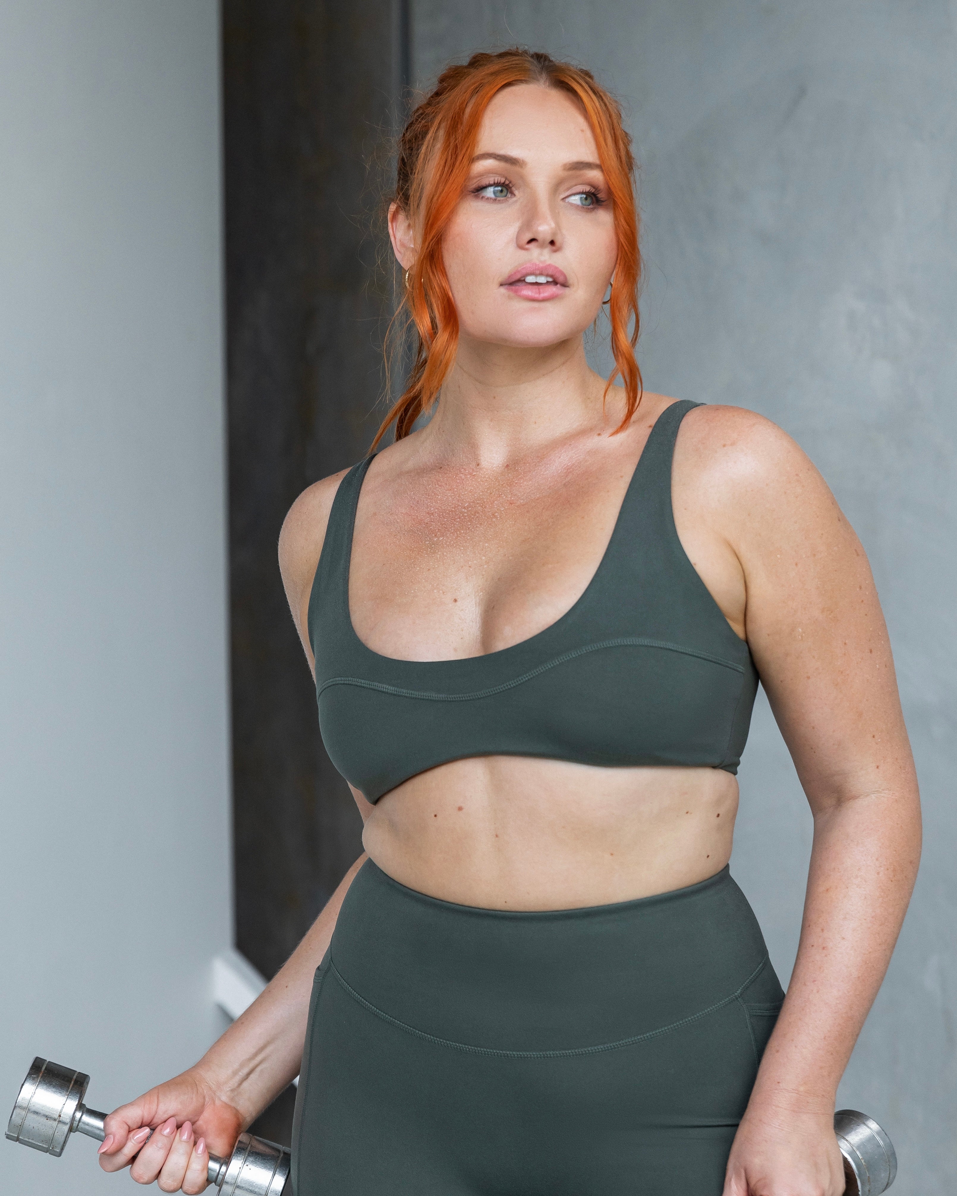 Scoop Everyday Bralette - Eucalyptus