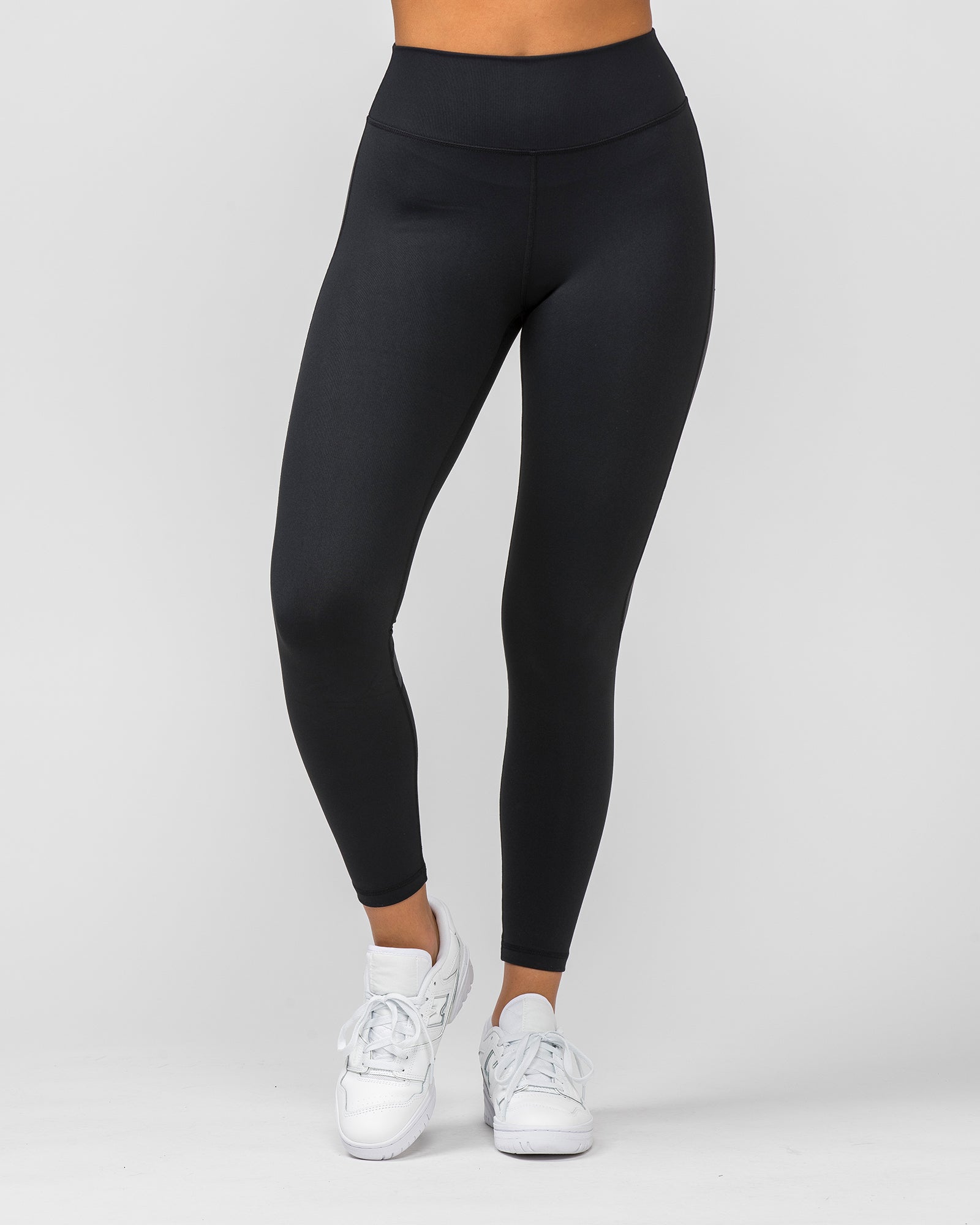 Sunlight Signature Scrunch Ankle Length Leggings - Black