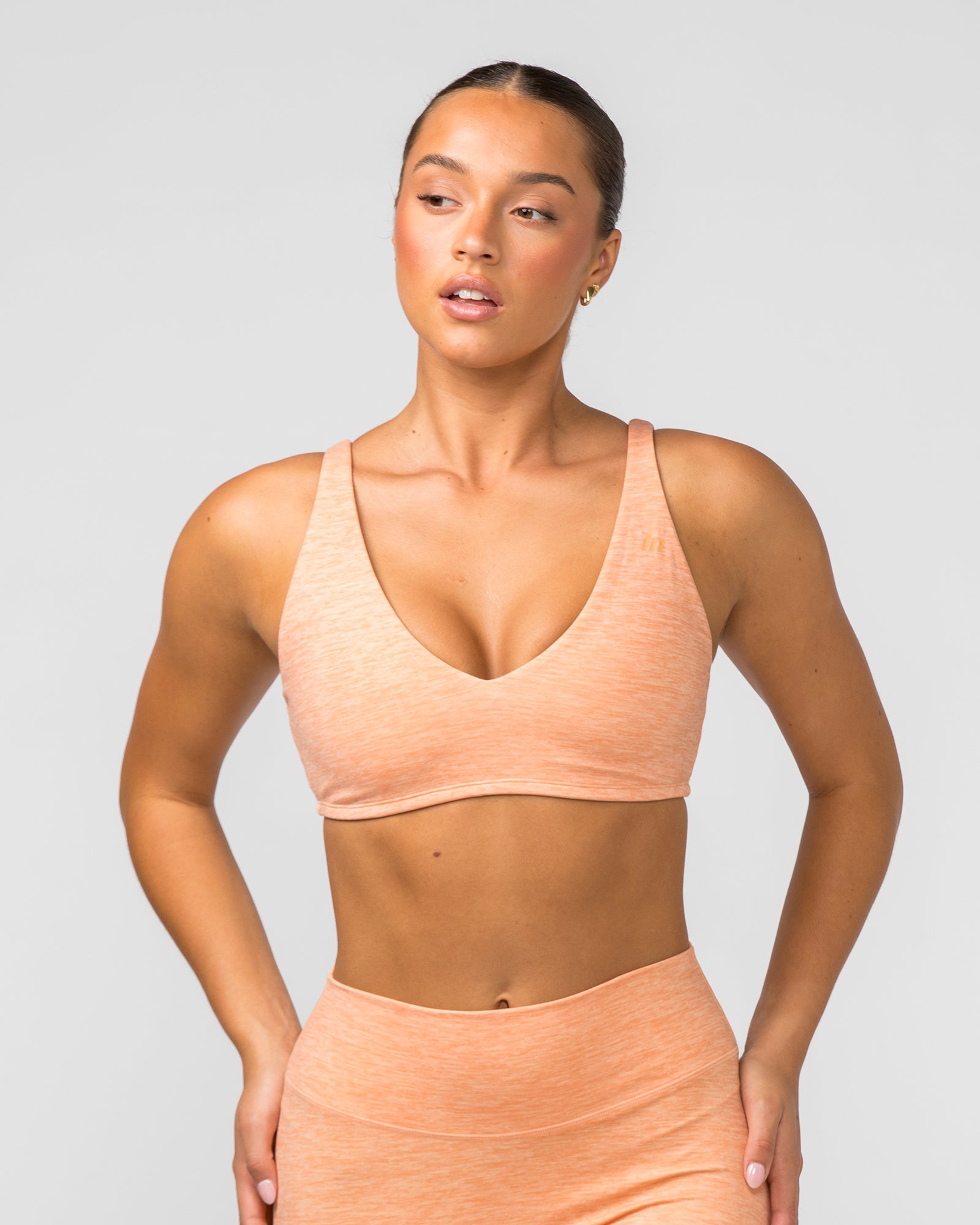 Fast Time Bra - Apricot Marl