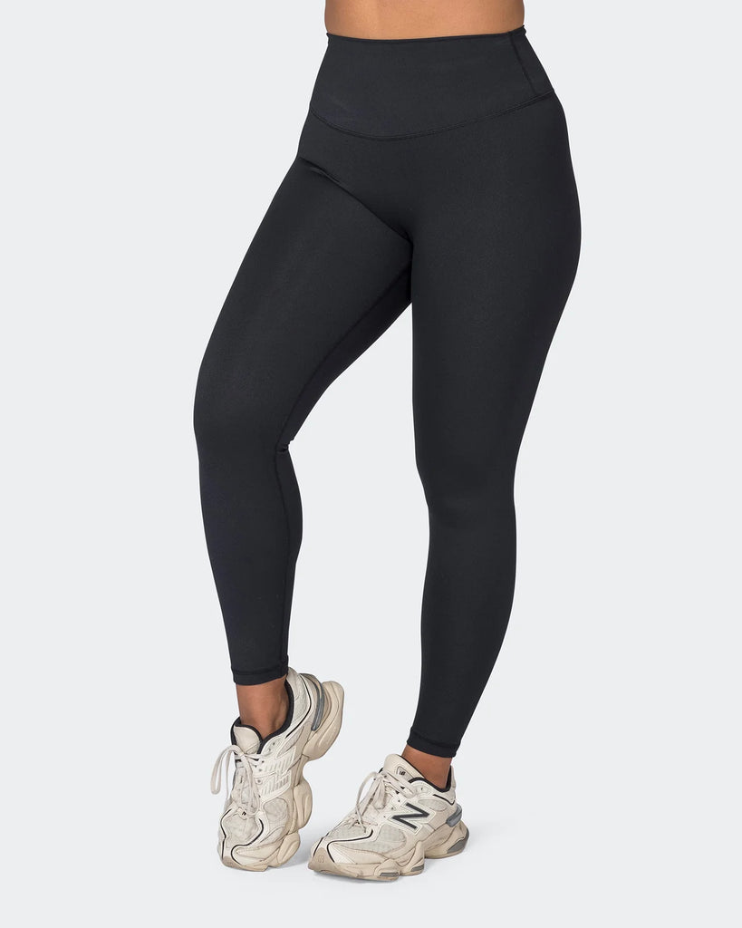 Ultra Signature Ankle Length Leggings - Black