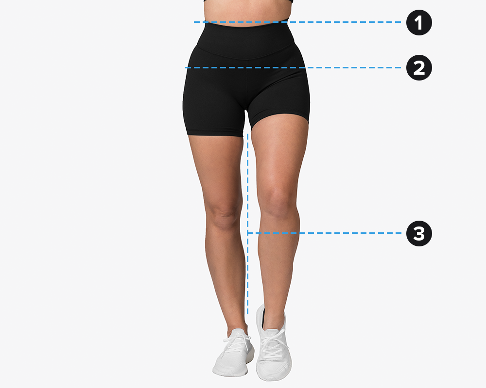 Womens bottoms measurement guide