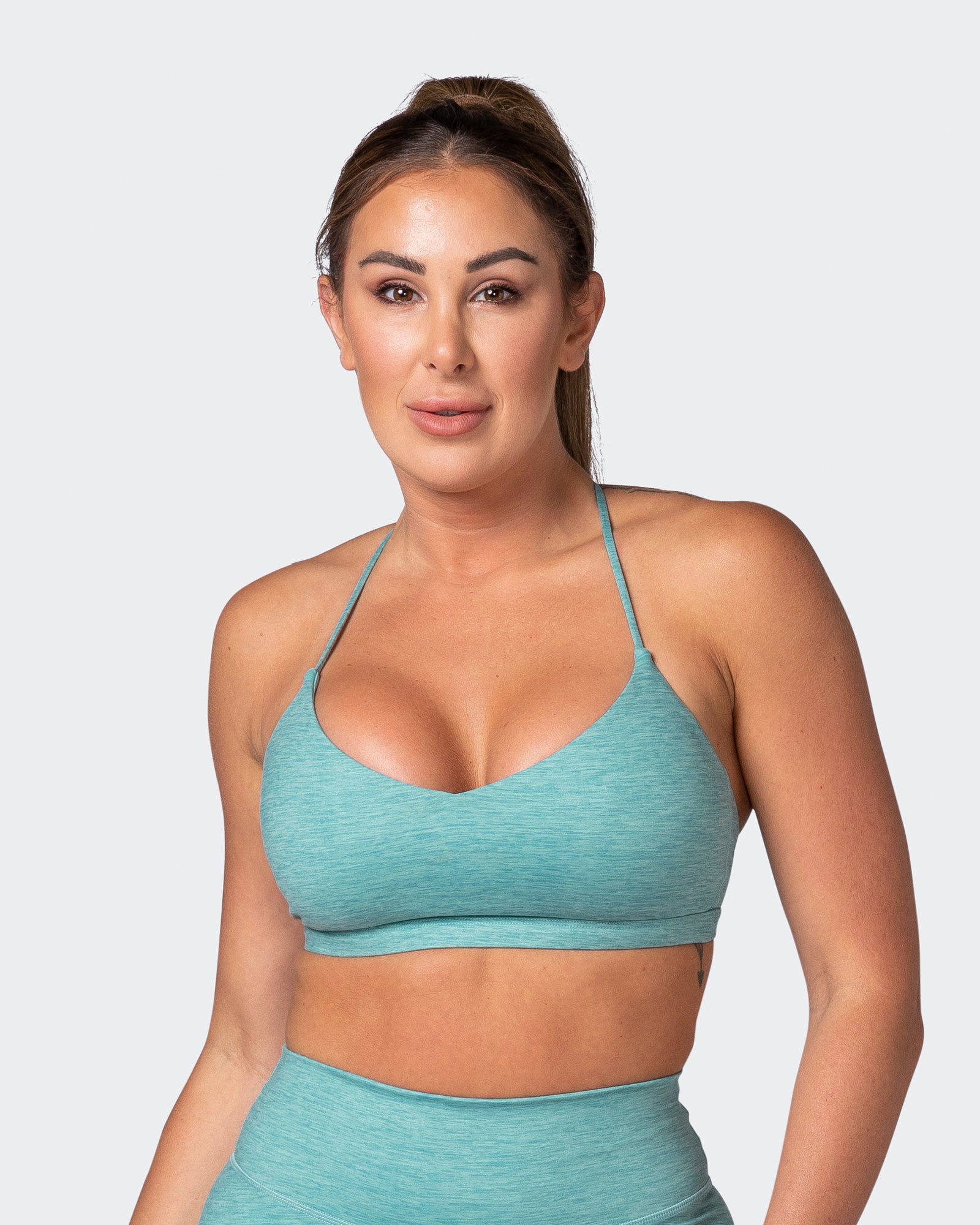 Sun Kissed Bralette - Dusty Jade Marl