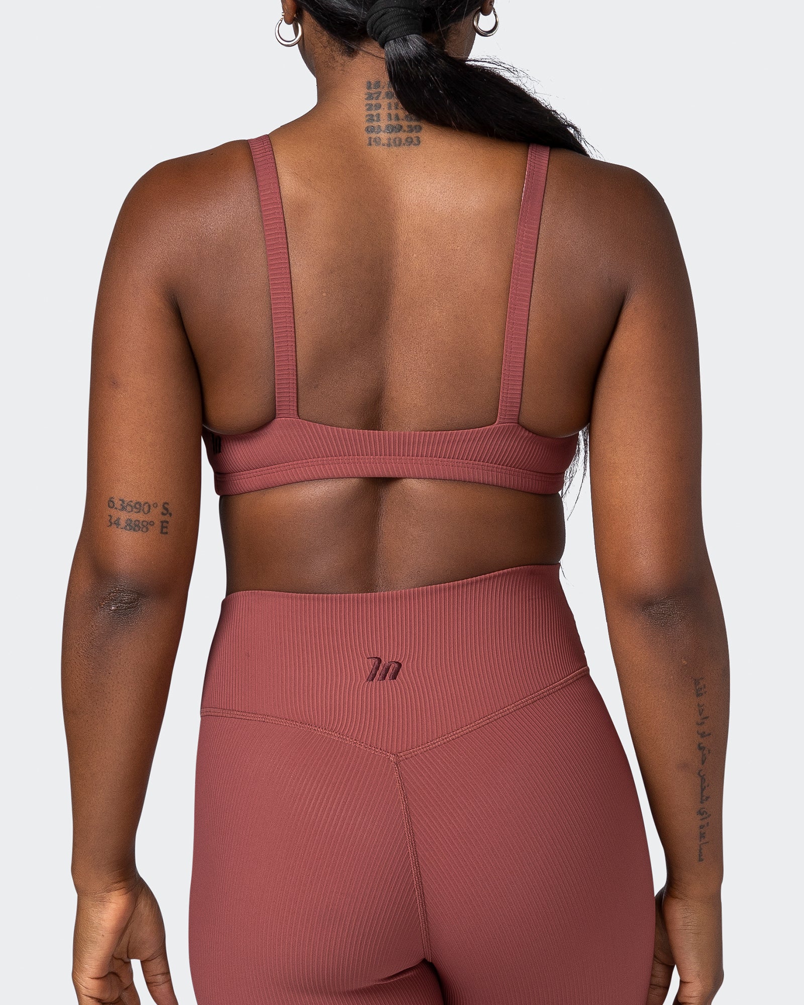 Effortless Rib Bralette - Maple