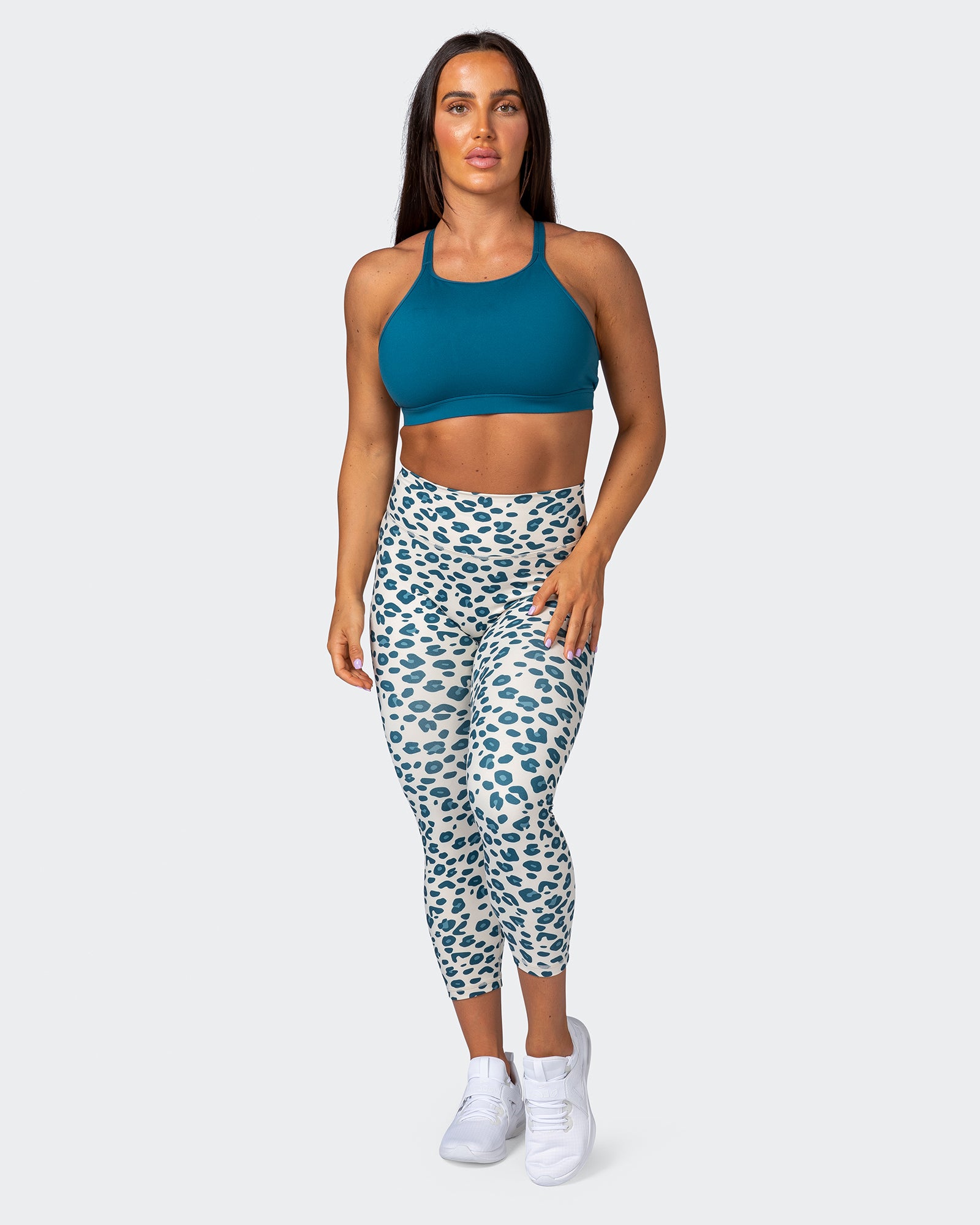 Zero Rise Everyday 7/8 Leggings - Marine Cheetah Print