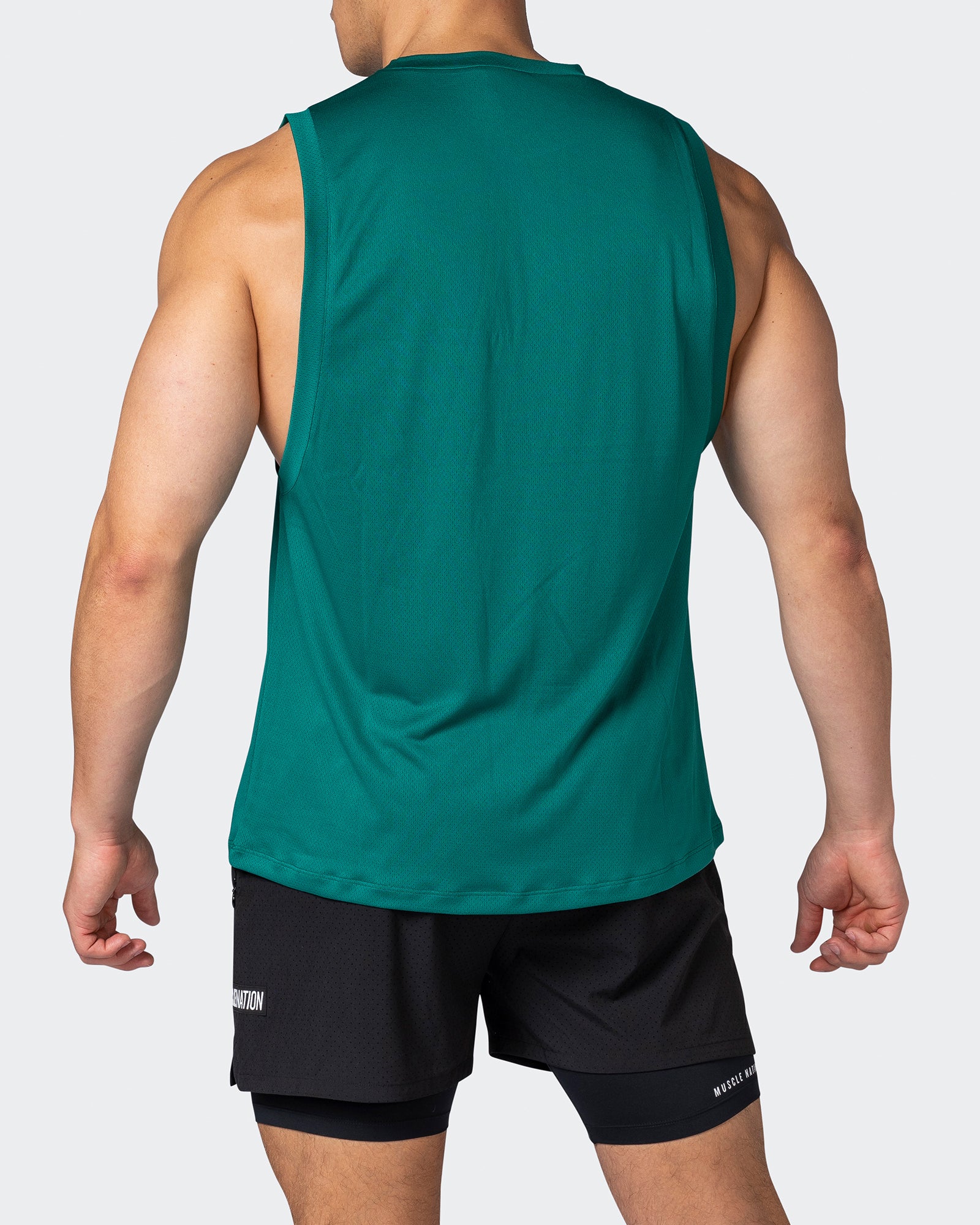 Burly Training Tank - Antique Green