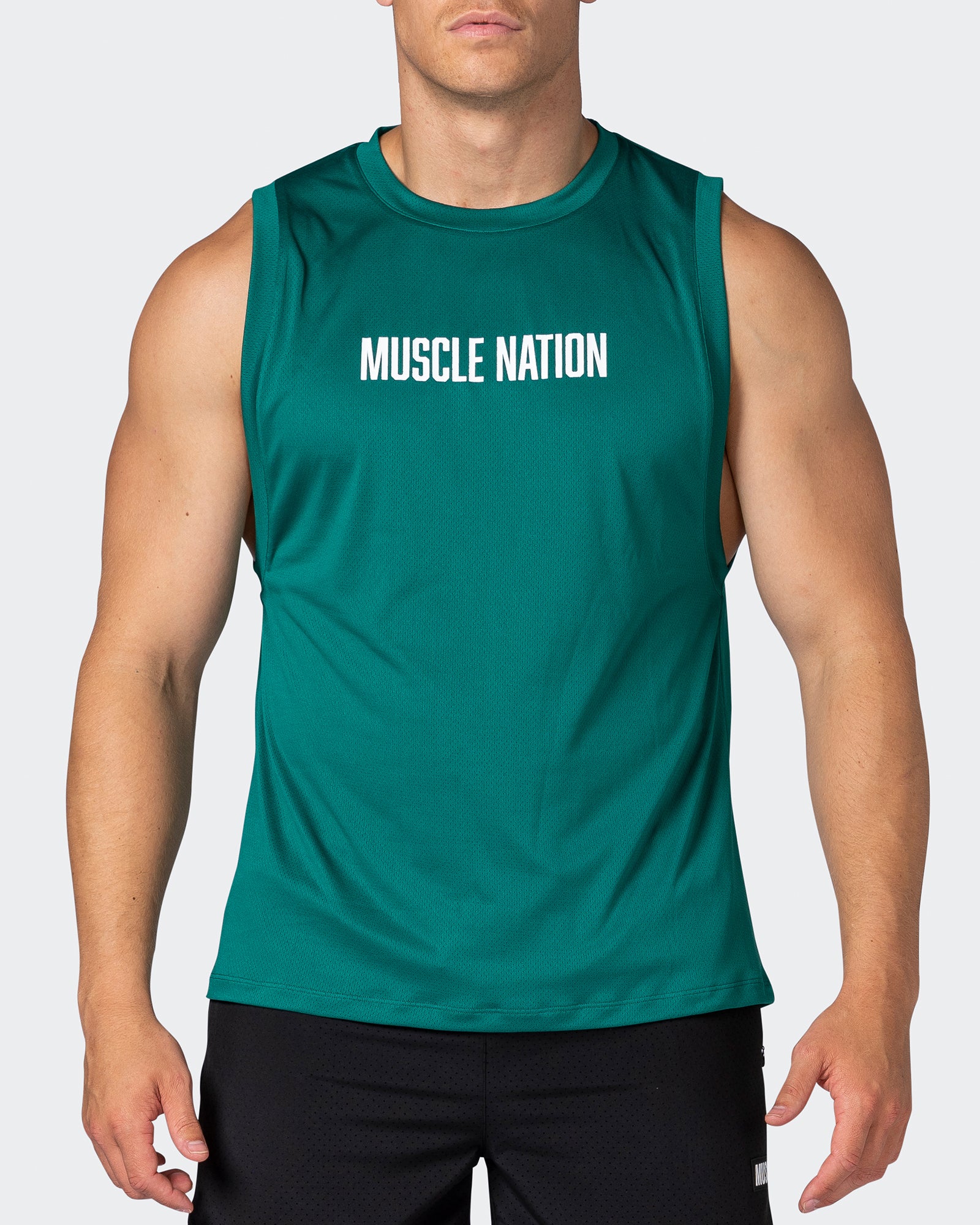 Burly Training Tank - Antique Green