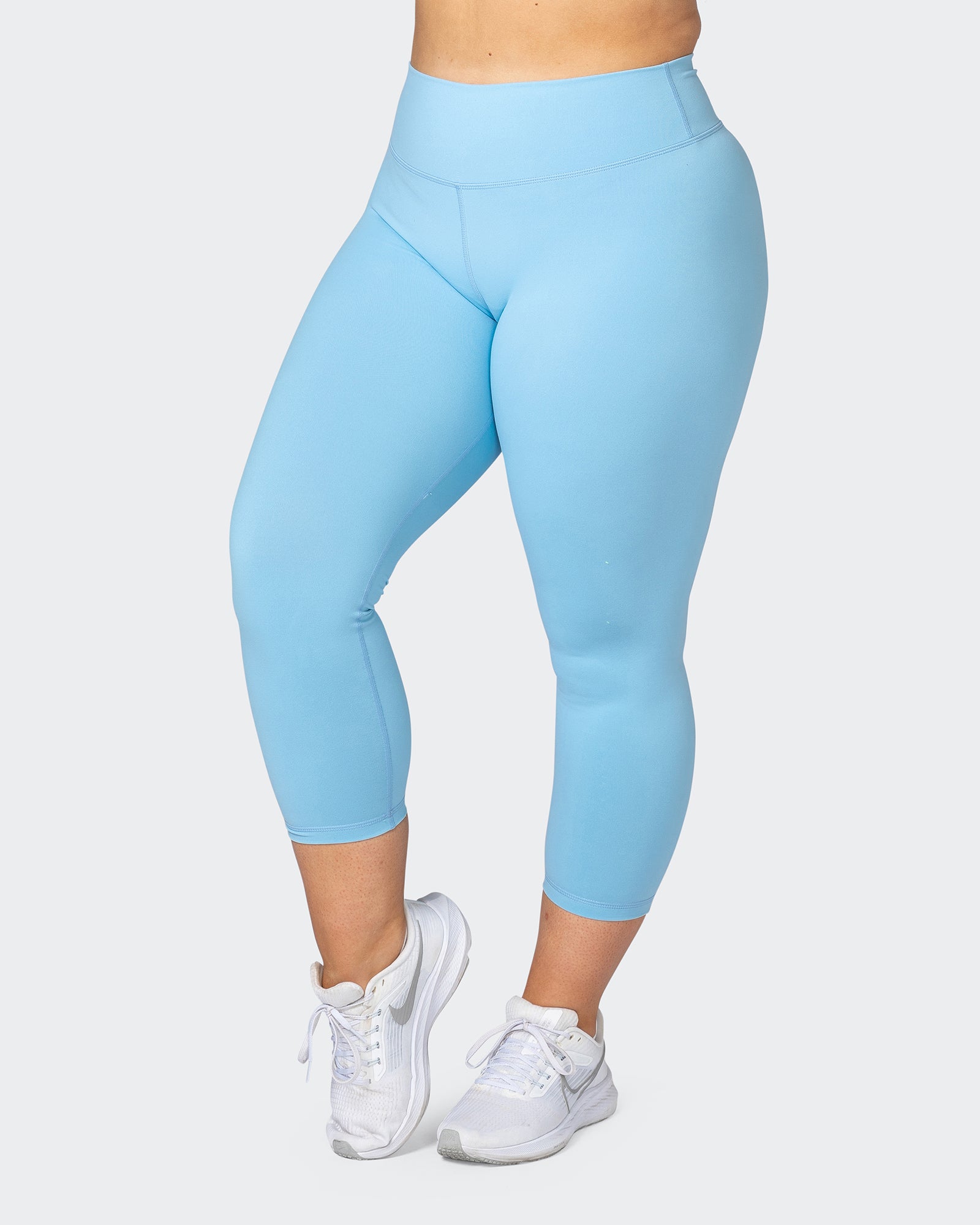 Signature Scrunch 7/8 Leggings - Ice Blue