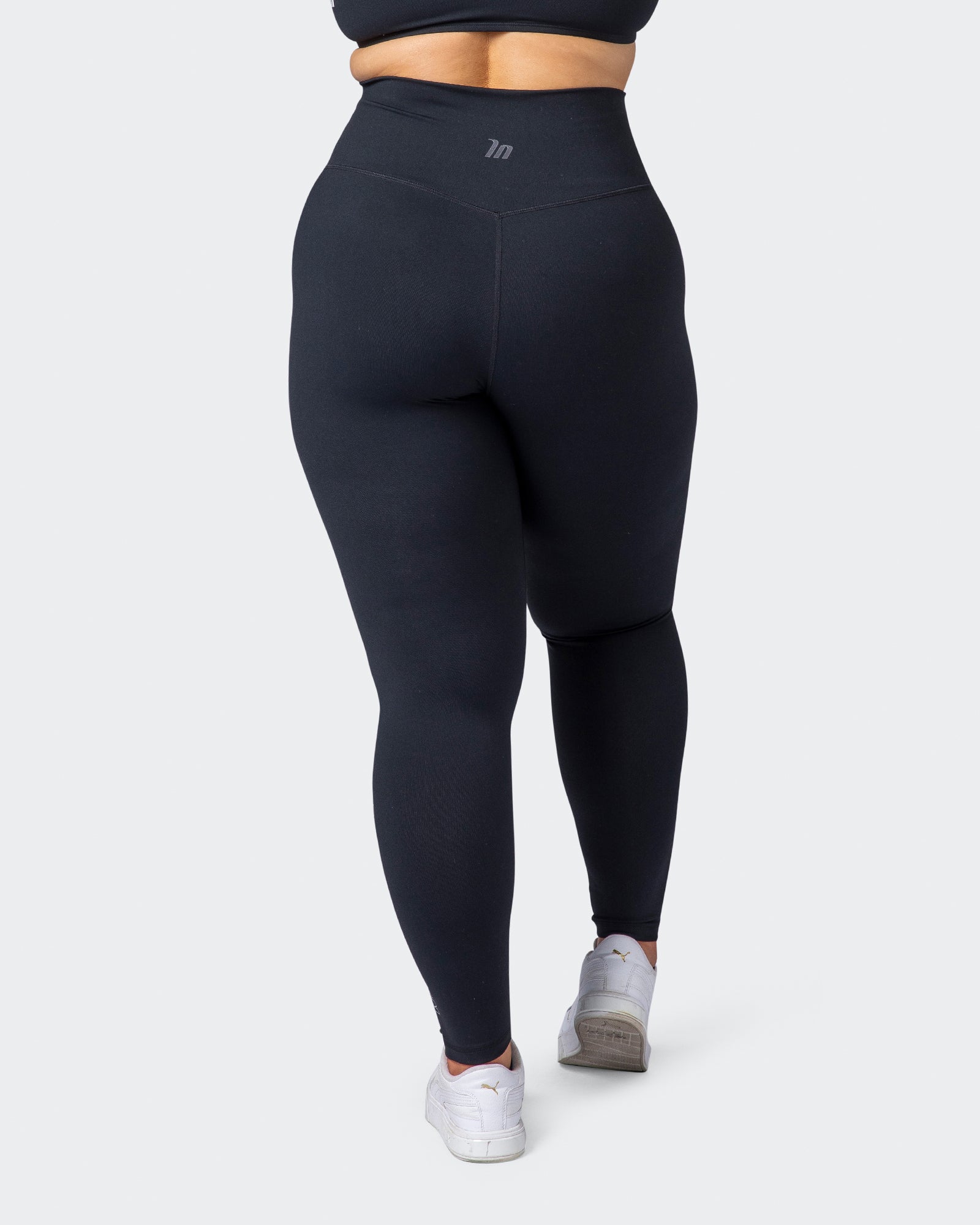 Signature Super High Full Length Leggings - Black