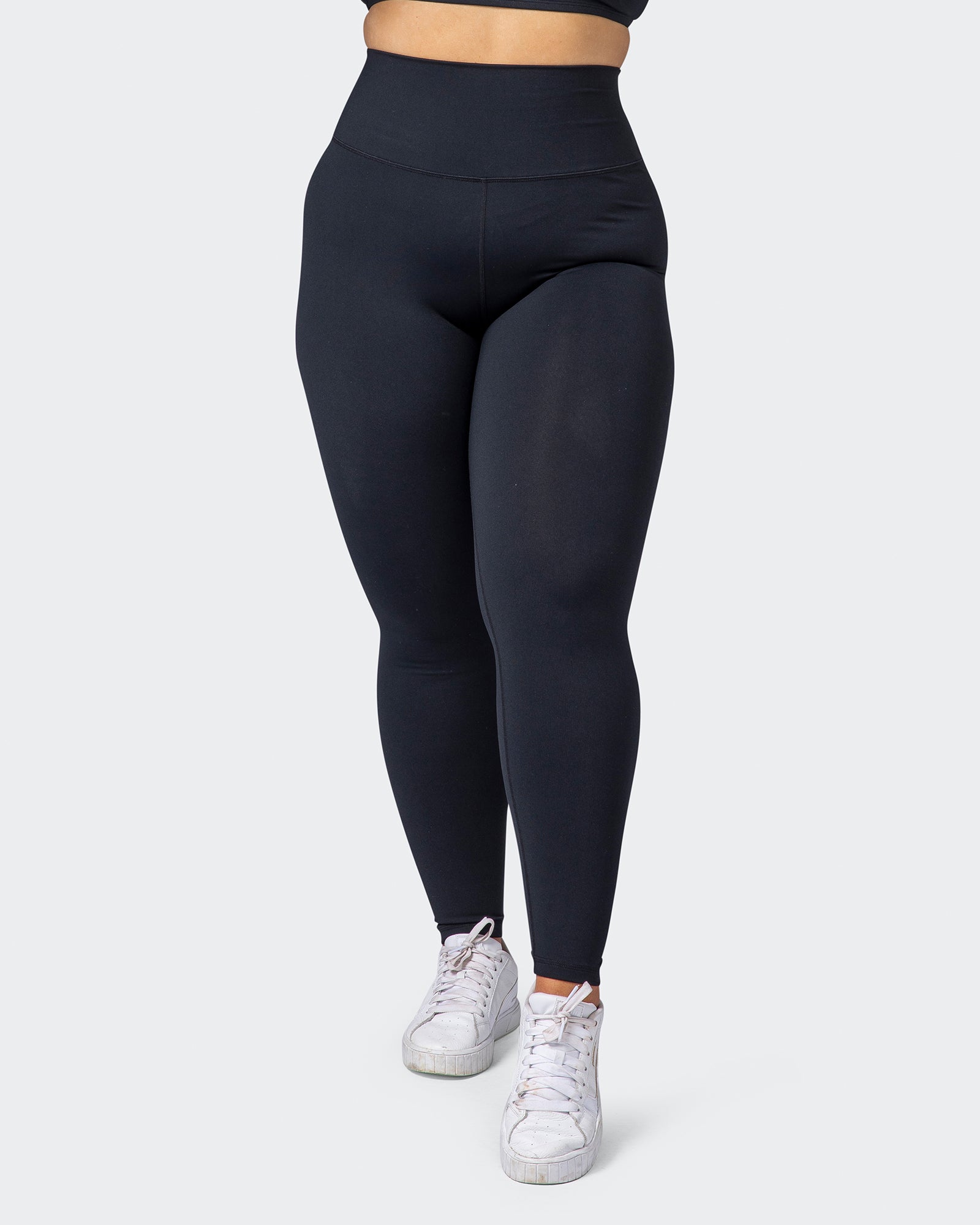 Signature Super High Full Length Leggings - Black