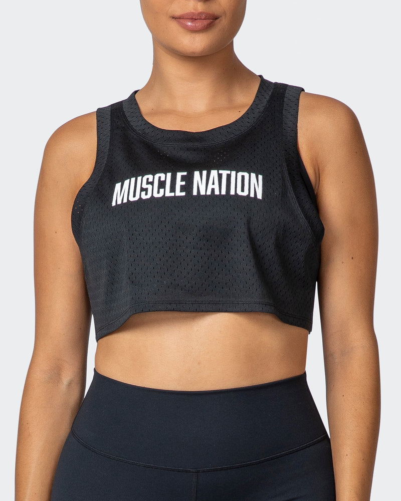 Maternity Tank - Black - Muscle Nation