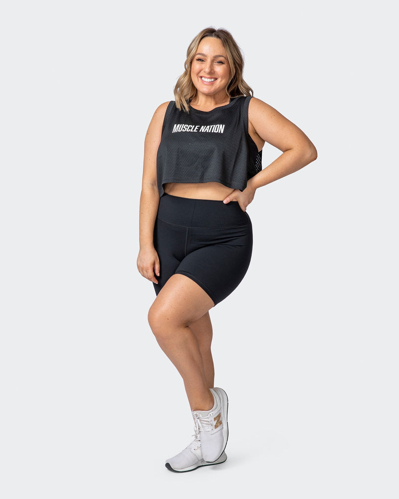 Maternity Tank - Black - Muscle Nation