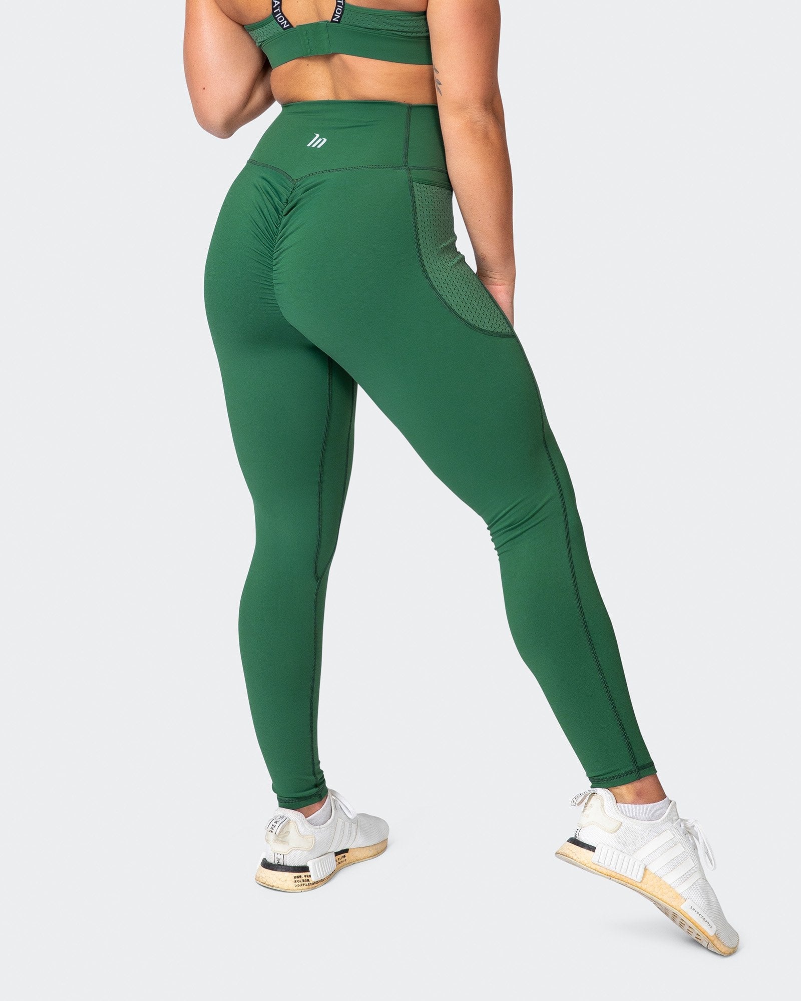 AMRAP Ankle Length Leggings - Fir Green